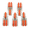 MTUERANC Wire Connectors, 5Pack Compact Lever Wire Nuts Connectors Wire