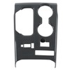 Car Center Console Shift Panel Trim Adhesive Glossy Carbon Fiber
