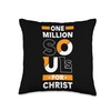 ONE MILLION SOULS FOR CHRIST I Believe in Jesus-Christian Throw