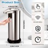 Unbranded Touch-Free Rechargeable Soap Pump Dispenser Auto Handfree Sensor Stainless