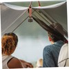 Kisangel 3sets Hanging Bear Bell Metal Camping Bell Loud for