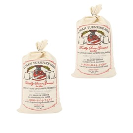 Logan Turnpike Mill, Stone Ground Speckled White Grits (2 pack)
