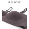 YARNAXA Wireless Push Up Bras for Women Seamless Full Coverage