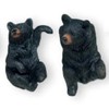 The Bridge Collection 3" Black Bear Pot Hangers - Set