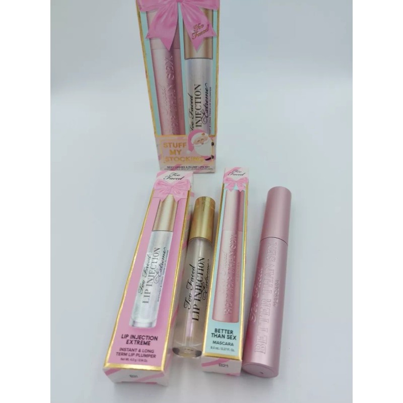 Too Faced Rimel Y Lip Injection Kit 2 Pzas Original