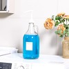 VEGEVIGI Glass Laundry Detergent Dispenser with Pump, 64OZ Liquid Laundry
