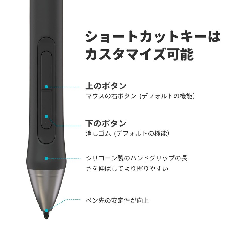 HUION Pen Tab Pen Tablet Inspiroy 2 6.3 x 3.9