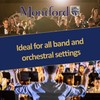Montford Conductor's Baton – 14" with Pau Rosewood Pear-Shaped Handle