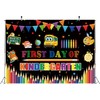First Day of Kindergarten Backdrop Welcome Back to School Photography