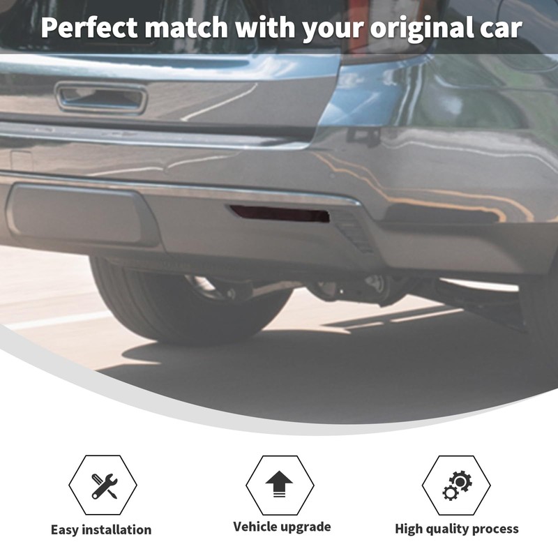 Linskip Rear Fog Light Covers Compatible With 2021 2022 2023