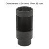 Diesel Injector Socket 1/2in Drive 27mm 12 Point Chrome Vanadium