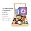 22pcs Real Crystals and Healing Stones with Crystal Neck, Energy