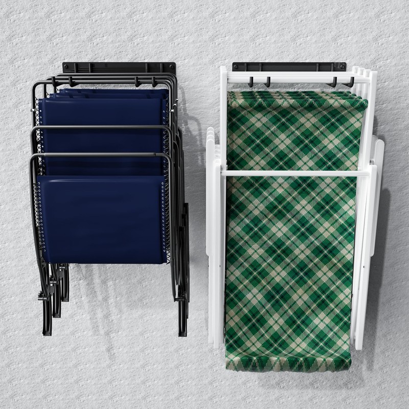 YYR Folding Chair Storage Rack, Garden Tool & Foldable Chairs