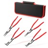 LEONTOOL 4 PCS Snap Ring Plier 13-Inch Heavy Duty Internal