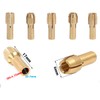 20 Pcs Brass Drill Chuck Precision 0.5-3.2mm Brass Collet Drill