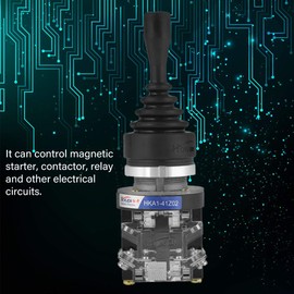 Momentary Joystick Switch 2NO 2-position AC380V 5A HKA1-41Z02 Return Momentary Joy Stick Joystick Switch
