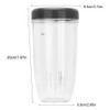 Nutri 18oz, 24oz, 32oz Repuestos, Juego de pieza de tapa
