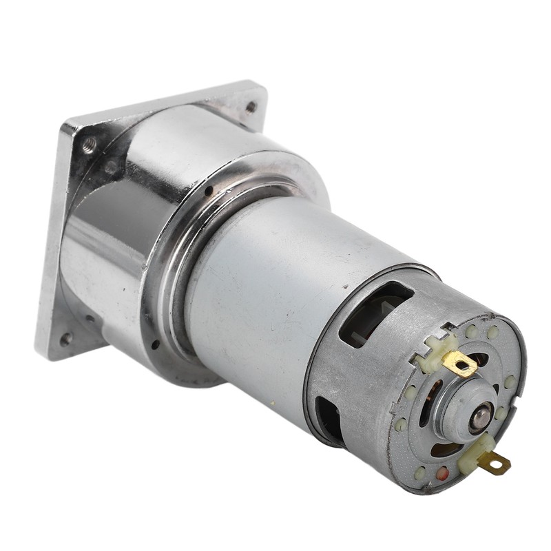 DC Geared Motor Self Locking Aluminum Alloy Shell Brass Coil