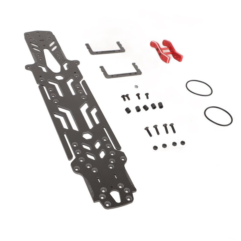 RC Car Chassis Plate Narrow Vertical High Traction Carbon Fiber