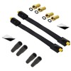 Premium X 2x Satellite Window Feed-Through 4x F-Connector 4x Rubber