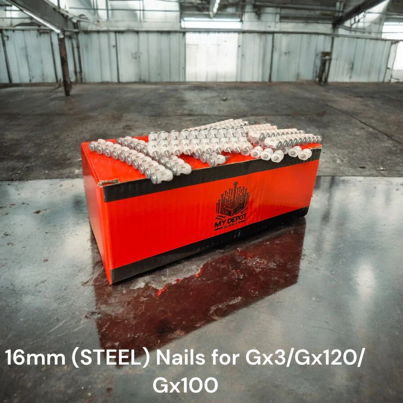 For Hilti Gx Series 1000x collated STEEL nails 16mm-for Hilti