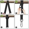Set of 2 Swing Attachment with 2 Heavy Duty Carabiners