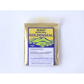 Maui Medicinal Herbs Goldenseal Root Powder **USA Grown & Packaged** 14 gm = 1/2 Ounce