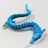 Dragon Articulating 3D Printed Dragon – Flexible, Colorful, Poseable Toy,