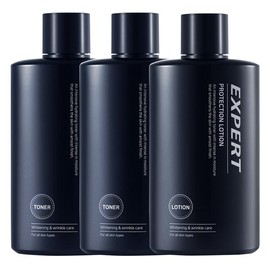 Expert Men's Cosmetics Skin Lotion 3-Piece Set / 엑스퍼트 남성화장품 스킨 로션 3종세트