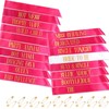 ANGREEL 18Pcs Bride to Sashes, Team Bride Sash Set with