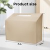 Tissue Box Cover Holder Compatible with Kleenex Disposable Paper Hand