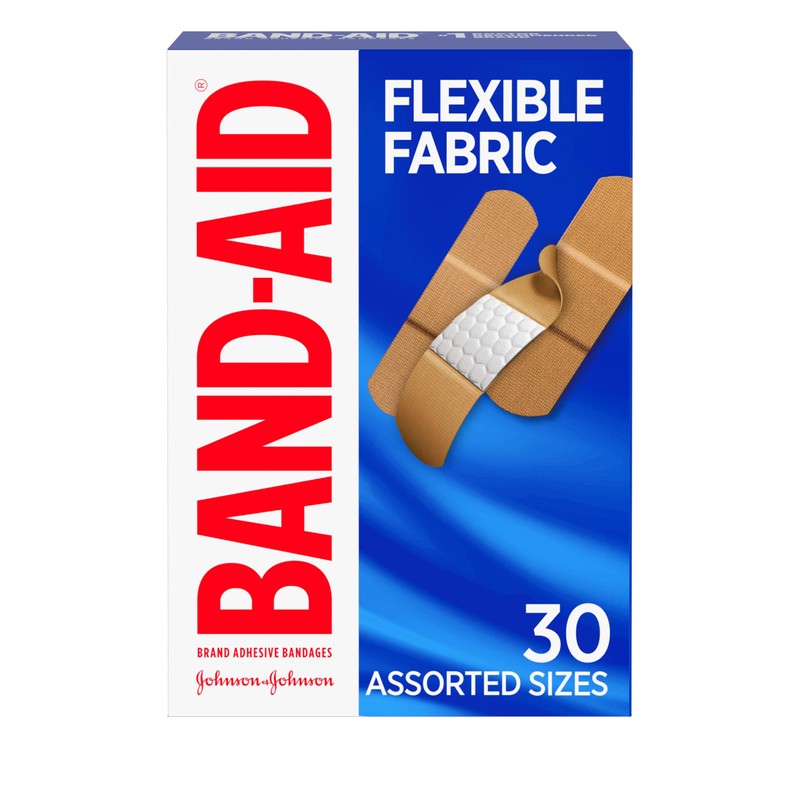Band-Aid Brand Flexible Fabric Adhesive Bandages, Comfortable Sterile Protection &