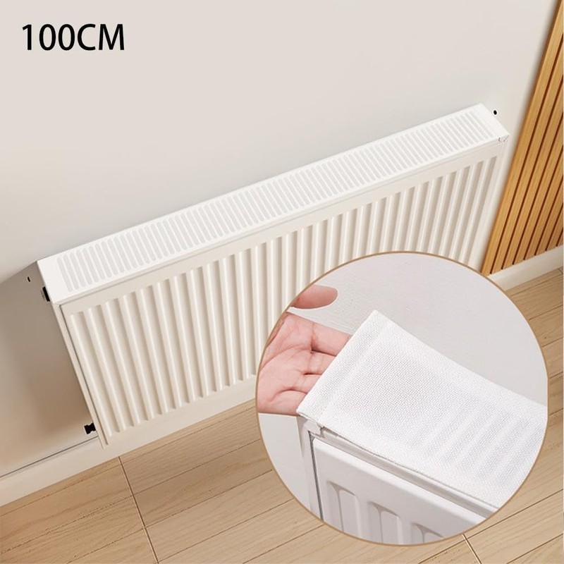Breathable Radiator Dust Cover, Designed Built in Magnets to Block