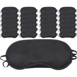 RYOHIN Lab Eye Mask, Large Capacity, Disposable, Individual Packaging, For Sleeping, Airplanes, Compact, Portable, Lightweight, Light Blocking, For Traveling, Business Trips, Napping (Set of 25,