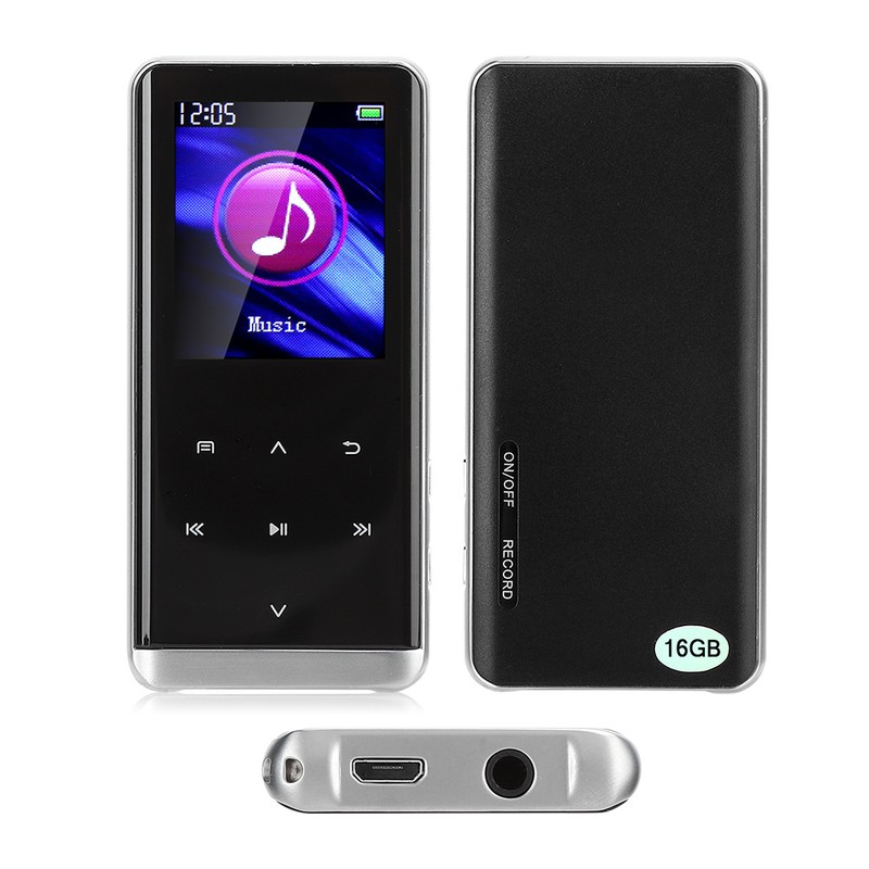 Bluetooth MP3 Player Mini MP4 Media FM Radio Recorder HIFI