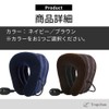 Tropchou ネックストレッチャー サポーター 首 ストレッチ コルセット エアー 軽量 エアーポンプ式 スエード