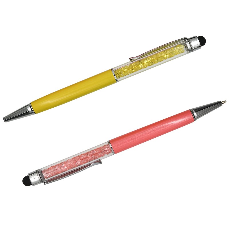 Maydahui 12PCS Crystal Diamond Capacitive Ballpoint Pens Universal Touch Screen
