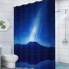 cromcu Witch Shower Curtain with 12 Hooks Waterproof Polyester Witch