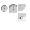 Georg Jensen Watch White Dial HENNING KOPPEL Diameter Approx. 3.9