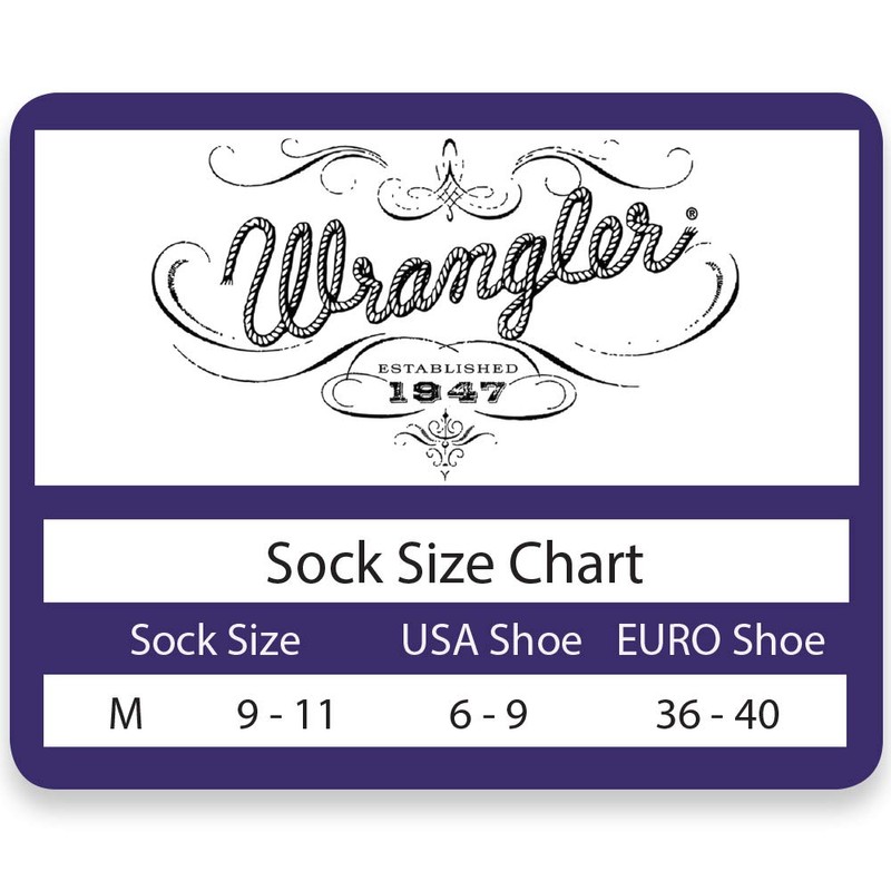Wrangler Ladies' Horseshoe Knee High Socks