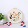 3 Sets of Beginner Embroidery Kits, Embroidery Starter Kits, Adult