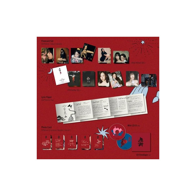 Red Velvet What A Chill Kill 3er álbum bolsa Ver