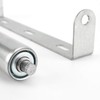 HOZEON Conveyor Rollers, 2 Pack 10 Inches Long Galvanized Steel