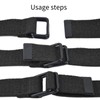 Web Belt for Men 2Pcs 51.18inch Casual Canvas Belt with