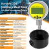 10000PSI Digital Hydraulic Pressure Gauge Pressure Manometer Pressure Sensor with
