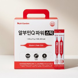 Nutrigarden Albumin Q Power Stick 100 sachets 1 / 뉴트리가든 알부민 Q 파워 스틱 100포 1개