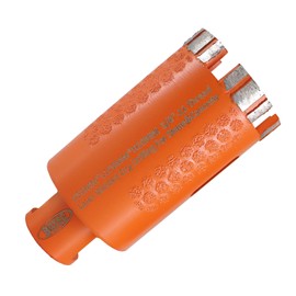 BGTEC Diamond Core Drill Bit,50mm 2" Granite Laser Welded Hole Saw with 5/8-11 Thread for Marble Concrete with Vacuum Brazed Outside and Inside Protection