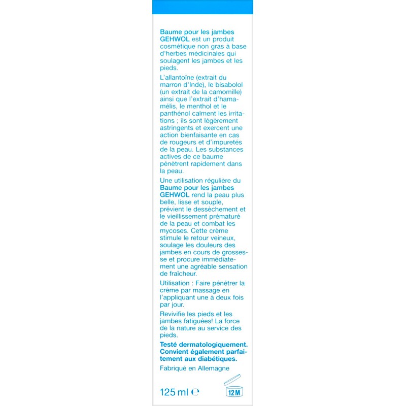 GEHWOL LEG BALM 125ML