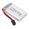 RC Aircraft Lithium Battery 3.7V 1100mAh with SM Black Plug