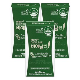 BNR17 Diet Probiotics BNR17 Slim (60 capsules x 3 packs) / BNR17 다이어트 유산균 비에날씬 (60캡슐x3개)